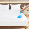 SIXLON Queen Size Mattress Protector Waterproof,Absorbent Fitted Sheet